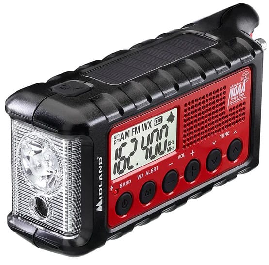 Kaito KA900 Voyager MAX Bluetooth Stereo Emergency Radio - Dynamo Solar  Powered AM FM Weather Band Radio - Emergency Radios Walkie Talkies
